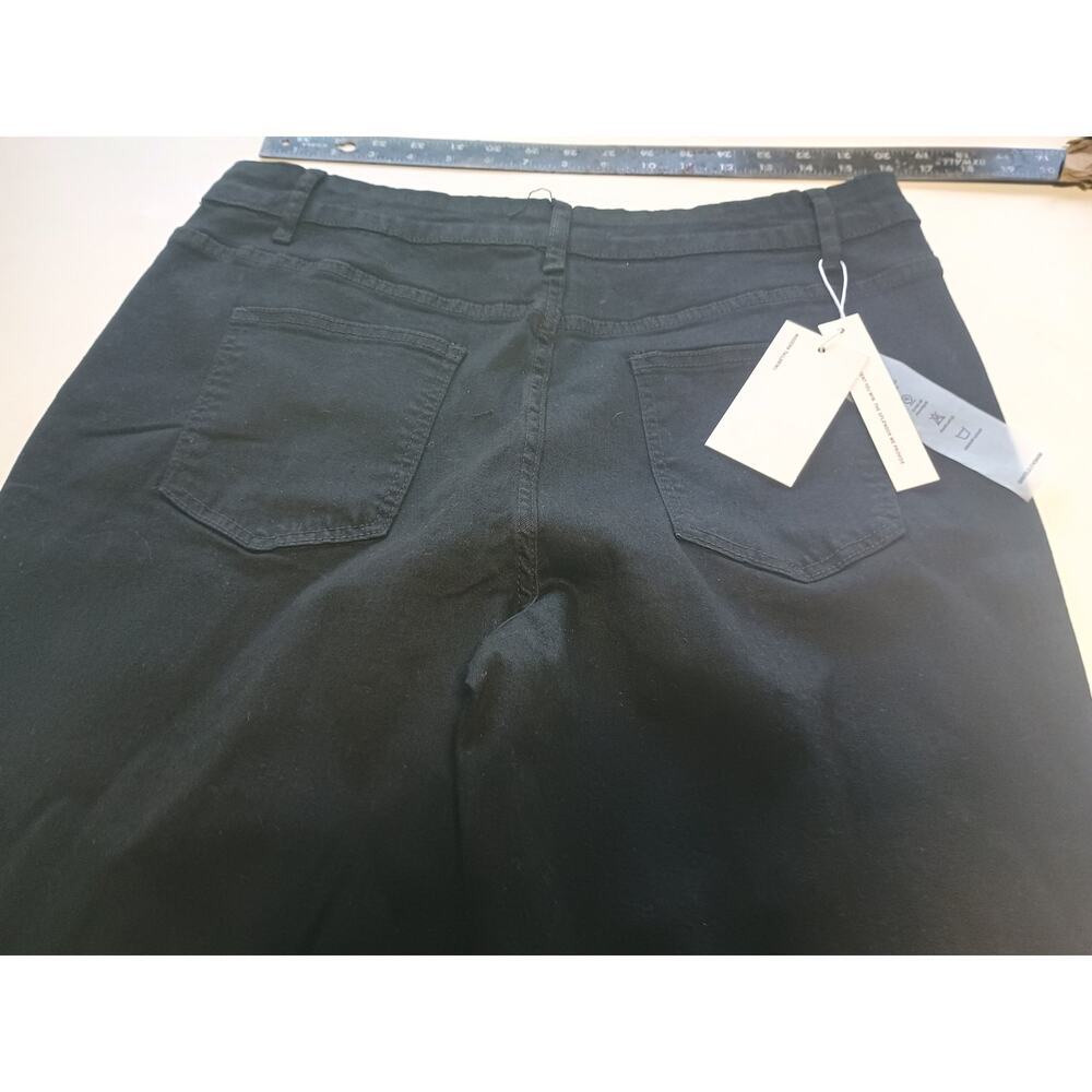 ROSWEAR Black Wide Leg Jeans - Size XL - NWT - Picture 6 of 7